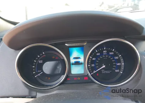 2013 Hyundai Sonata Hybrid Limited из США, поврежденный, VIN KMHEC4A48DA097059